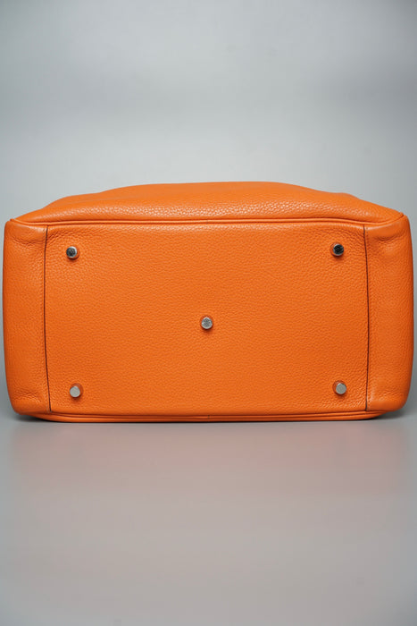 Hermes Lindy 34 in Orange Phw