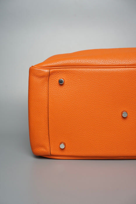 Hermes Lindy 34 in Orange Phw