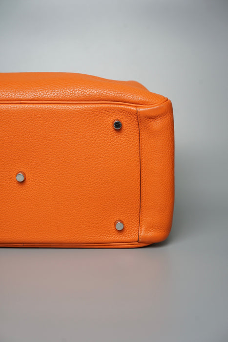 Hermes Lindy 34 in Orange Phw