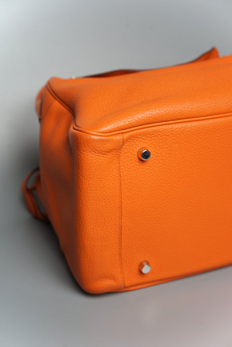 Hermes Lindy 34 in Orange Phw