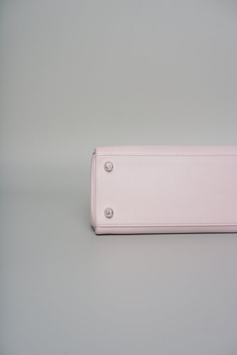 Hermes Kelly 25 in Mauve Pale Swift Phw