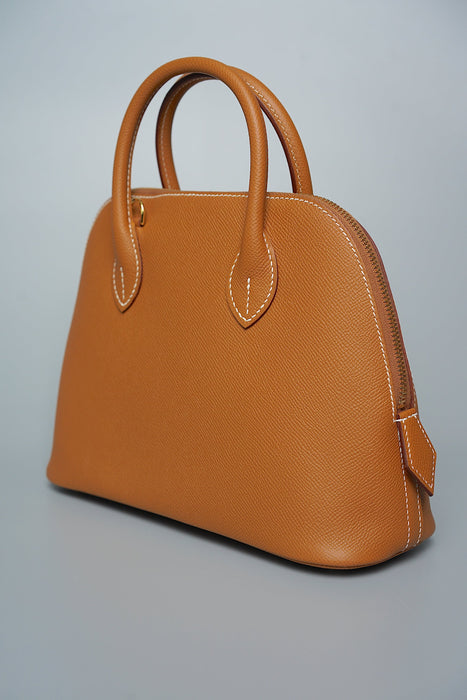 Hermes Bolide 25 in Gold Epsom Ghw (Brand New)