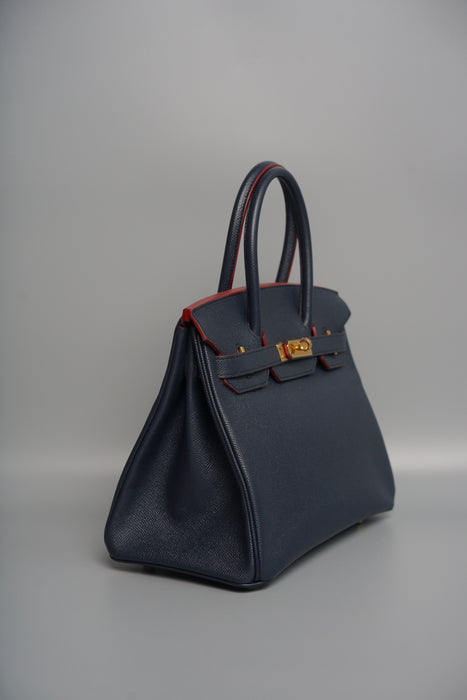 Hermes Birkin 30 in Contour Blue Marine