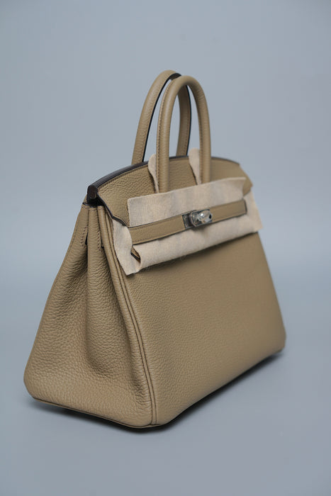 Hermes Birkin 25 in Togo Beige Marfa Phw (Brand New)