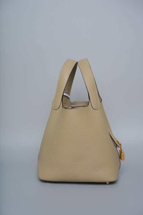 Hermes Picotin 18 in Trench Ghw (Brand New)