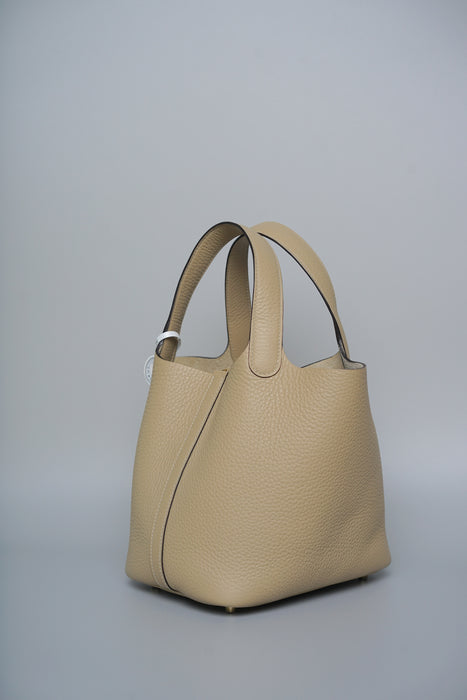 Hermes Picotin 18 in Trench Ghw (Brand New)