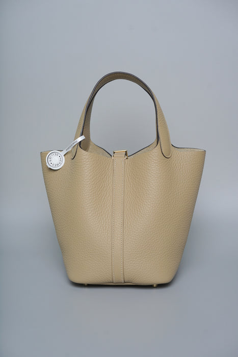 Hermes Picotin 18 in Trench Ghw (Brand New)