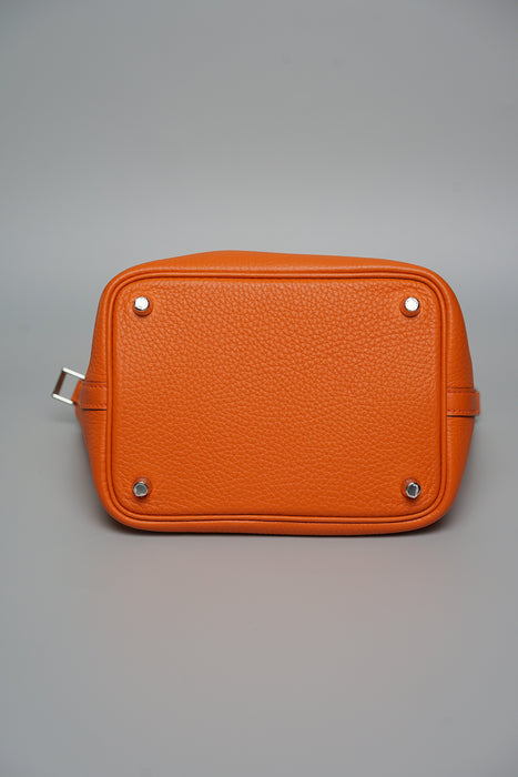 Hermes Picotin 18 in Orange Phw
