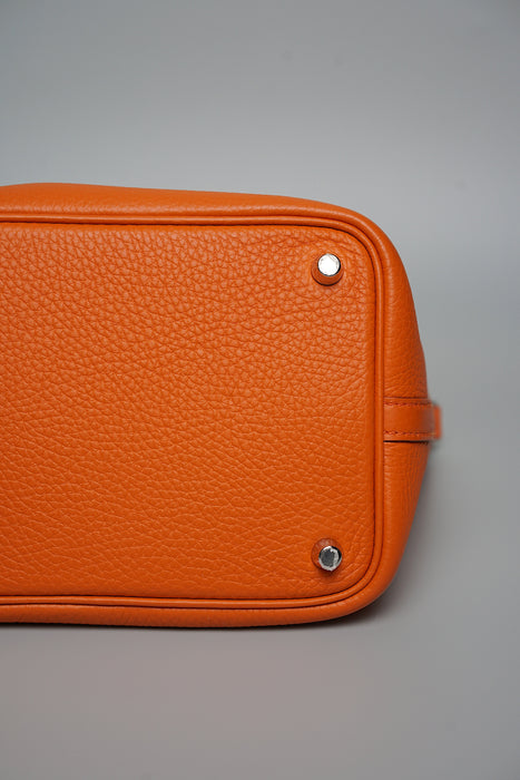 Hermes Picotin 18 in Orange Phw