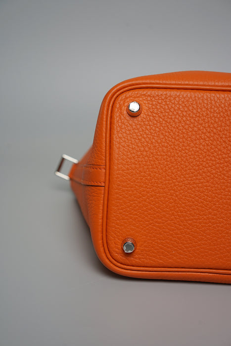 Hermes Picotin 18 in Orange Phw