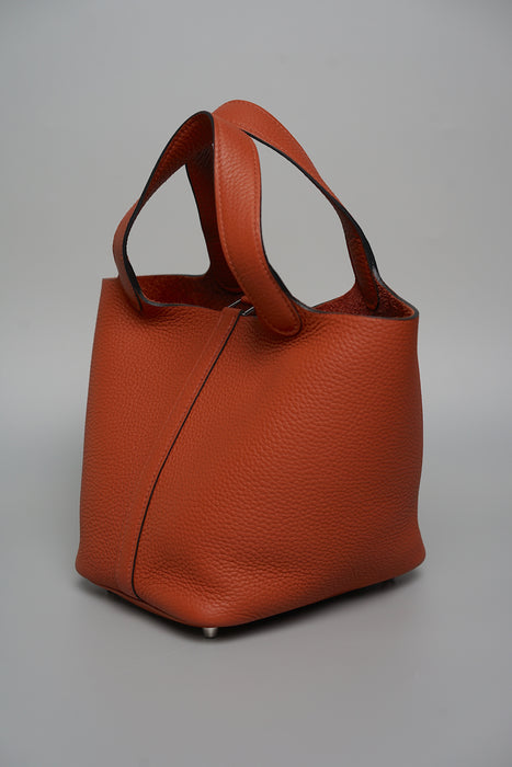 Hermes Picotin 18 in Cuivre Phw (Brand New)
