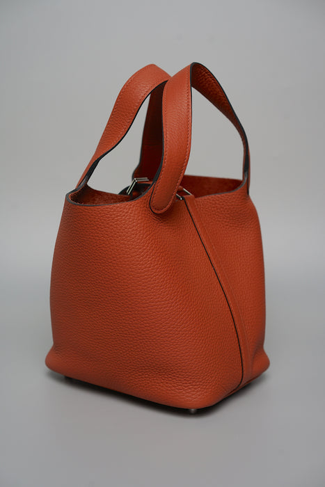 Hermes Picotin 18 in Cuivre Phw (Brand New)