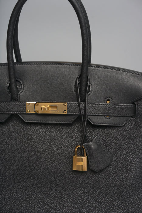 Hermes Birkin 30 3 -in-1 Black Togo Ghw