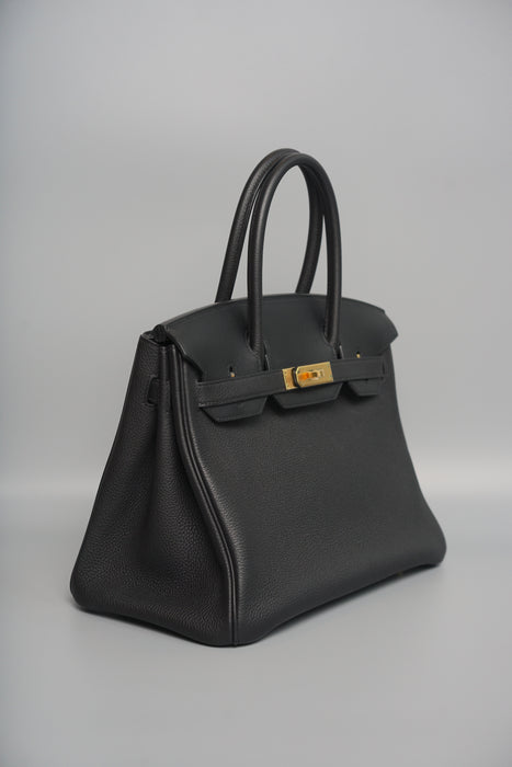 Hermes Birkin 30 3 -in-1 Black Togo Ghw