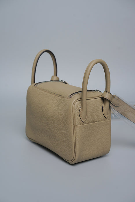 Hermes Mini Lindy II in Beige Marfa Phw (Brand New)