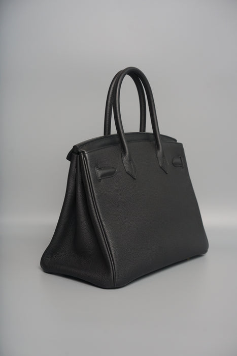 Hermes Birkin 30 3 -in-1 Black Togo Ghw