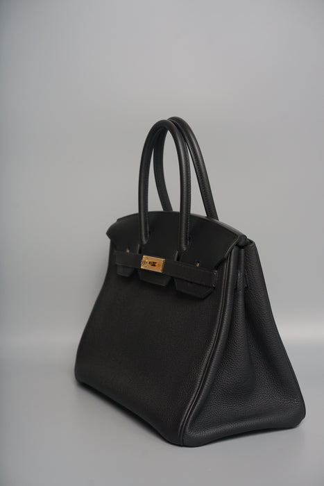 Hermes Birkin 30 3 -in-1 Black Togo Ghw