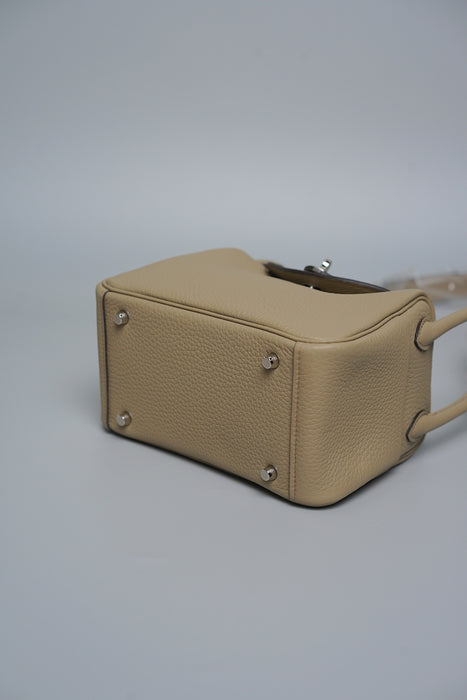 Hermes Mini Lindy II in Beige Marfa Phw (Brand New)