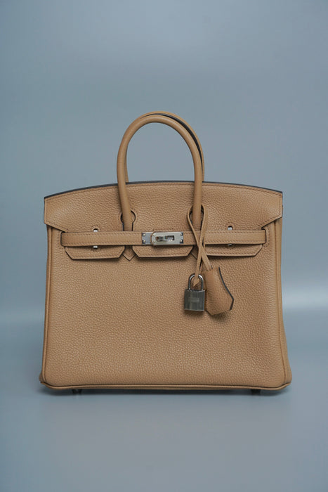 Hermes Birkin 25 in Chai Togo Phw