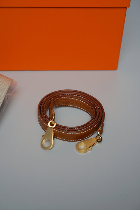 Hermes Kelly Retourne 25 in Fauve Barenia Ghw (Brand New)