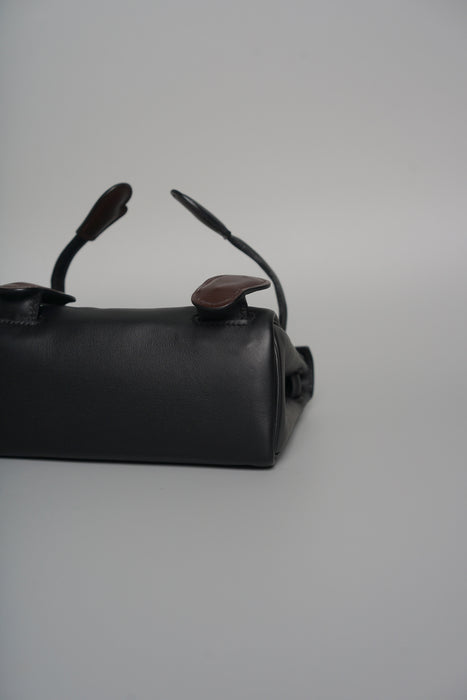 Hermes Kelly Doll in Qianxi Black/ Chocolate Gulliver Phw
