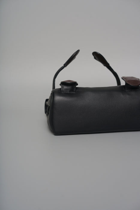 Hermes Kelly Doll in Qianxi Black/ Chocolate Gulliver Phw