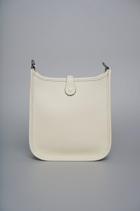 Hermes Mini Evelyne in Cream Phw (Brand New)