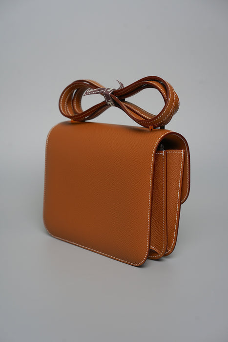 Hermes Constance 18 in Gold Ghw (Brand New)