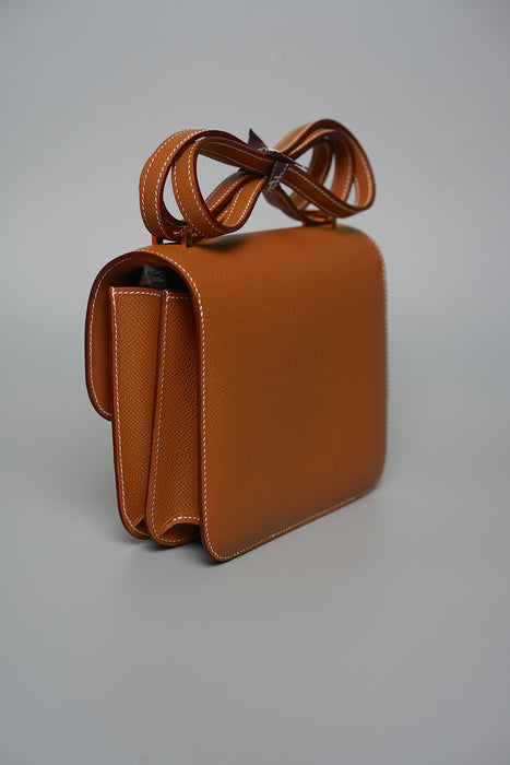 Hermes Constance 18 in Gold Ghw (Brand New)
