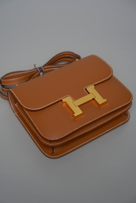 Hermes Constance 18 in Gold Ghw (Brand New)