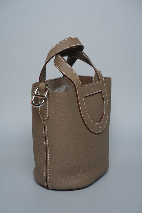 Hermes In The Loop 18 in Etoupe Phw (Brand New)