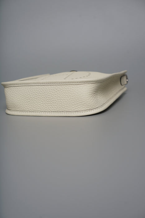 Hermes Mini Evelyne in Cream Phw (Brand New)