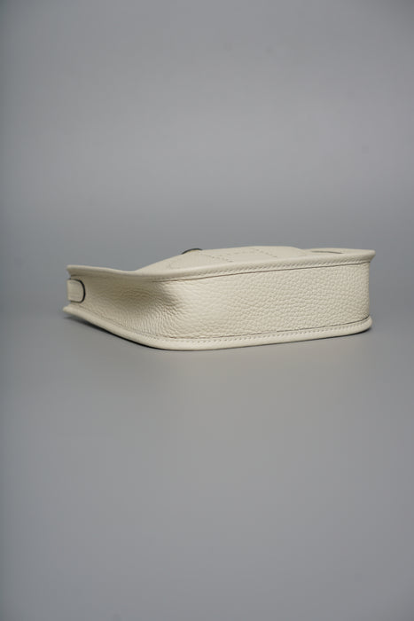 Hermes Mini Evelyne in Cream Phw (Brand New)