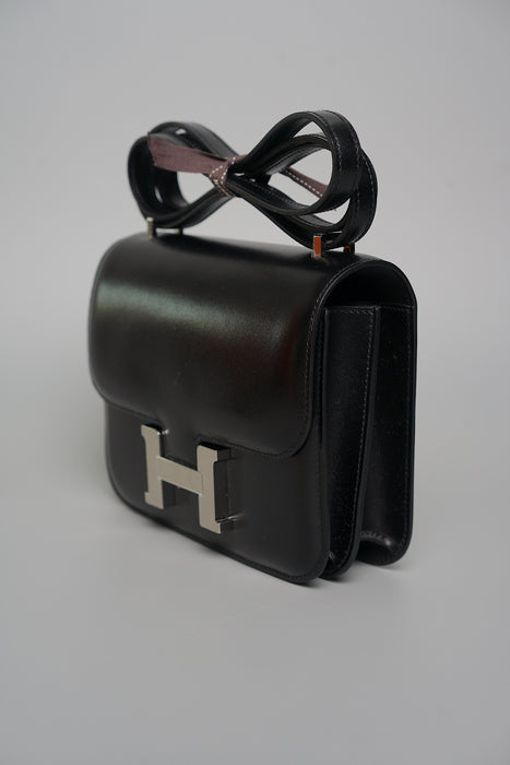 Hermes Constance 18 in Noir Box Leather Phw (Brand New)