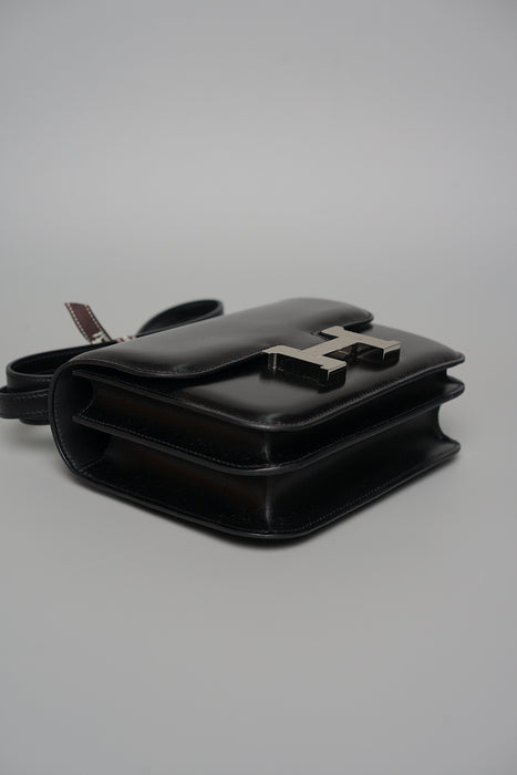 Hermes Constance 18 in Noir Box Leather Phw (Brand New)
