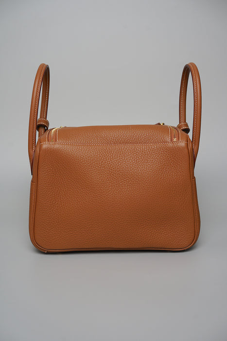 Hermes Lindy 26 in Gold Ghw (Brand New)