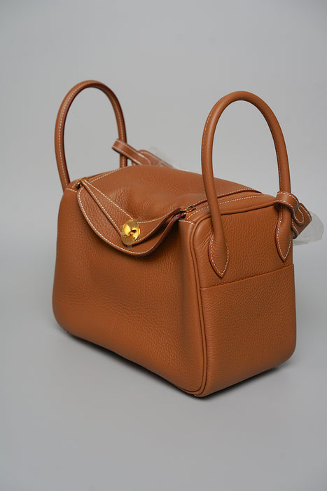 Hermes Lindy 26 in Gold Ghw (Brand New)