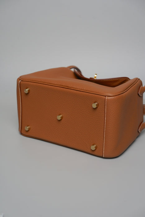 Hermes Lindy 26 in Gold Ghw (Brand New)