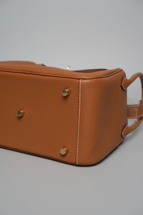 Hermes Lindy 26 in Gold Ghw (Brand New)