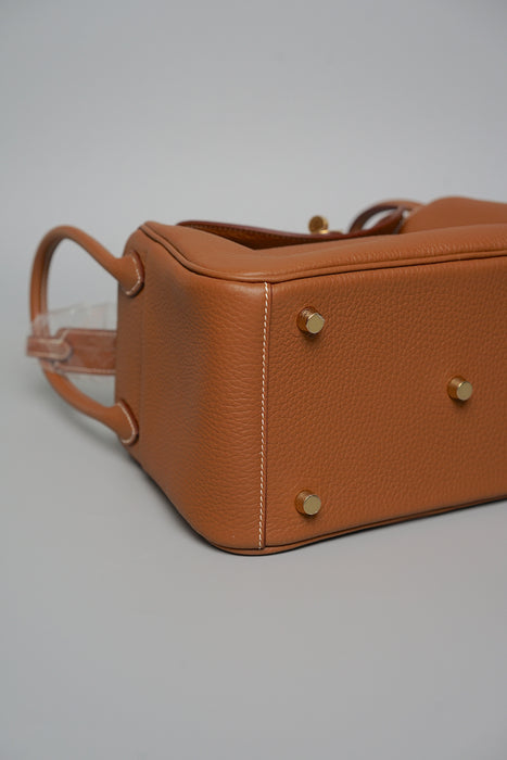 Hermes Lindy 26 in Gold Ghw (Brand New)