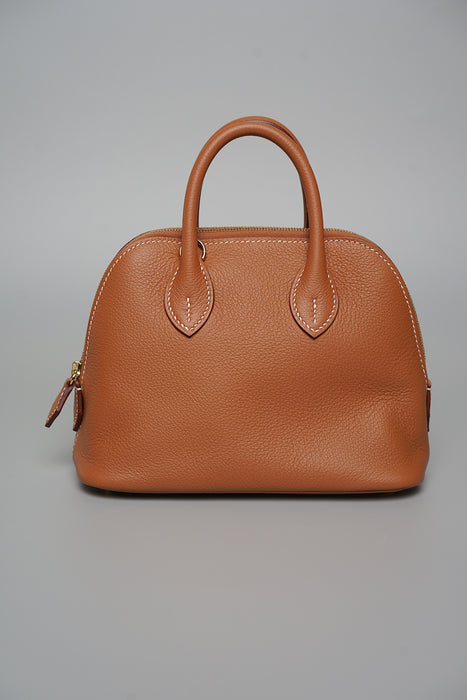 Hermes Mini Bolide in Gold Evercolor Ghw (Brand New)