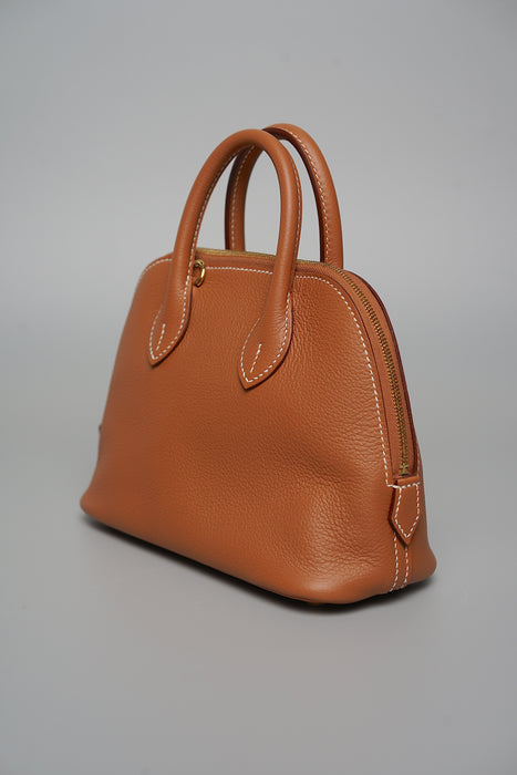Hermes Mini Bolide in Gold Evercolor Ghw (Brand New)