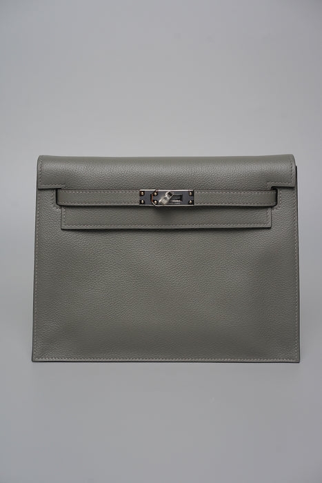 Hermes Kelly Danse in Gris Meyer Evercolor Phw (Brand New)