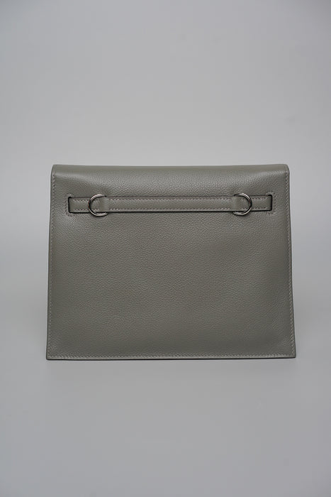 Hermes Kelly Danse in Gris Meyer Evercolor Phw (Brand New)