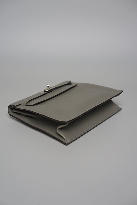Hermes Kelly Danse in Gris Meyer Evercolor Phw (Brand New)
