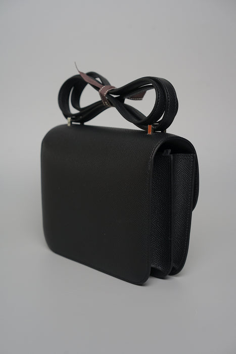 Hermes Constance 18 in Noir Phw (Brand New)