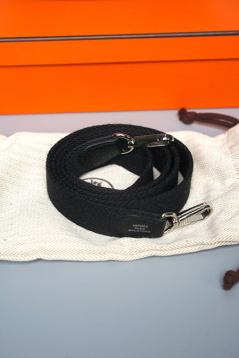 Hermes Mini Evelyne in Black Phw