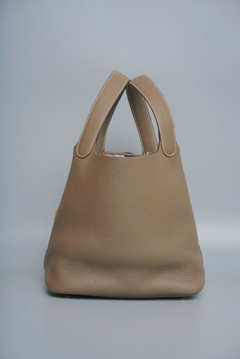 Hermes Picotin 22 in Etoupe Ghw