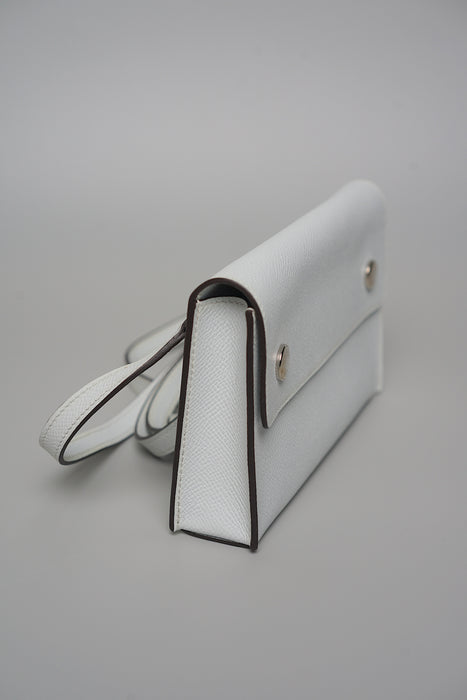 Hermes Snap Wallet in Gris Platine Phw (Brand New)