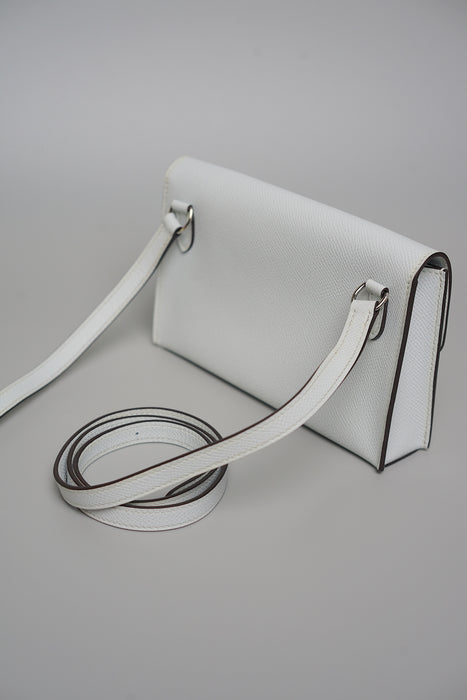 Hermes Snap Wallet in Gris Platine Phw (Brand New)